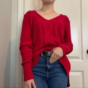 Chaps V-neck Sweater